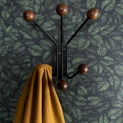 Bill XS hanger, black-dark brown