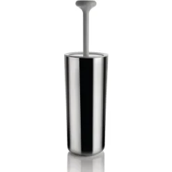 Birillo toilet brush, white-stainless steel