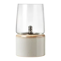 Bitz Gastro oil lamp Ø15x26 cm, cream white