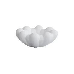 Bloom tray bowl mini, Bone White