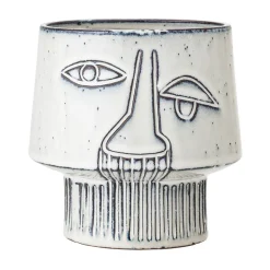 Bloomingville flowerpot on foot Ø15 cm, Grey