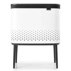 Bo laundry basket 60 L, white