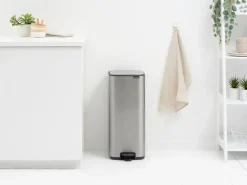 Bo pedal bin 30 L, Matte Steel Fingerprint Proof