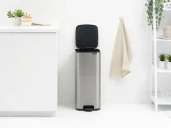 Bo pedal bin 30 L, Matte Steel Fingerprint Proof