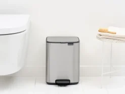 Bo pedal bin 7 L, Matte Steel Fingerprint Proof