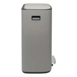 Bo pedal bin 60 L, Mineral concrete grey
