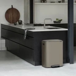 Bo pedal bin 60 L, Platinum