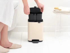 Bo pedal bin 4 L, Soft Beige