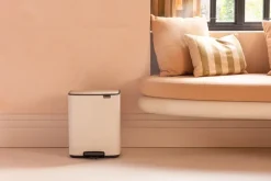 Bo pedal bin 12 L, Soft Beige