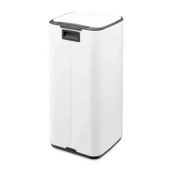 Bo pedal bin 30 L, White