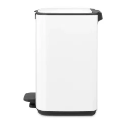 Bo pedal bin 7 L, White