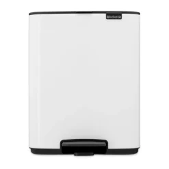 Bo pedal bin 12 L, White