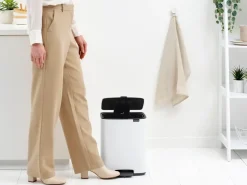 Bo pedal bin 12 L, White