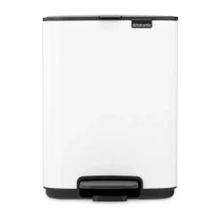 Bo pedal bin 4 L, White