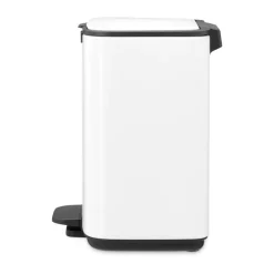 Bo pedal bin 4 L, White