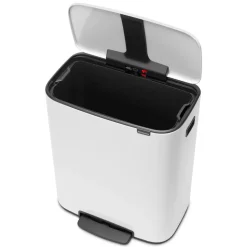 Bo pedal bin 60 L, white
