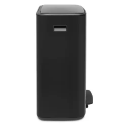 Bo pedal bin 2x30 L, black
