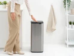 Bo Touch Bin 30 L, Matte Steel Fingerprint Proof