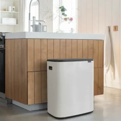 Bo touch bin 60 L, White