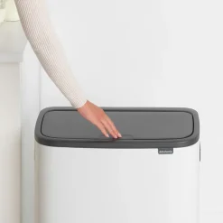Bo touch bin 60 L, White