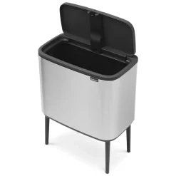 Bo touch bin 36 litre, matte stainless steel