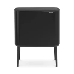 Bo touch bin 11+23 litre, matte black