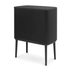 Bo touch bin 11+23 litre, matte black
