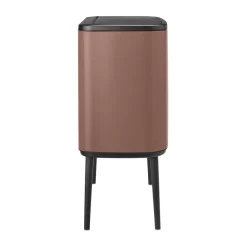 Bo touch bin 11+23 litre, Satin taupe