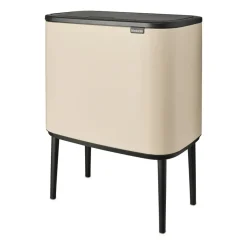 Bo touch bin 11+23 litre, Soft beige