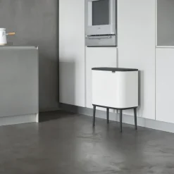 Bo touch bin 36 litre, white