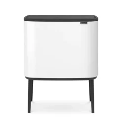 Bo touch bin 3 x 11 litre, white