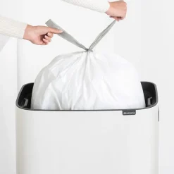 Bo touch bin high 60 L, White