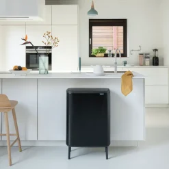 Bo touch bin high 2x30 L, matte black