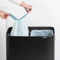 Bo touch bin high 2x30 L, matte black