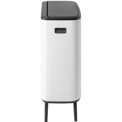 Bo touch bin high 2x30 L, White
