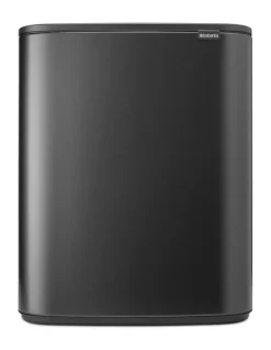 Bo touch bin 2x30 L, Confident grey