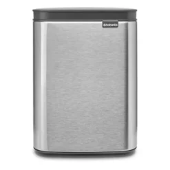 Bo waste bin 4 L, Brushed steel - matt
