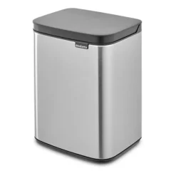 Bo waste bin 4 L, Brushed steel - matt