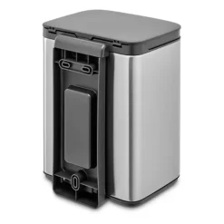 Bo waste bin 4 L, Brushed steel - matt