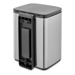 Bo waste bin 7 L, Brushed steel - matte
