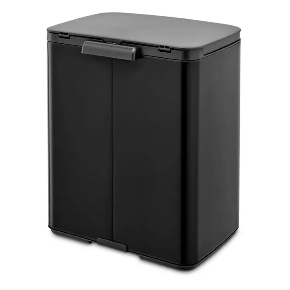 Bo waste bin 12 L, Matte black