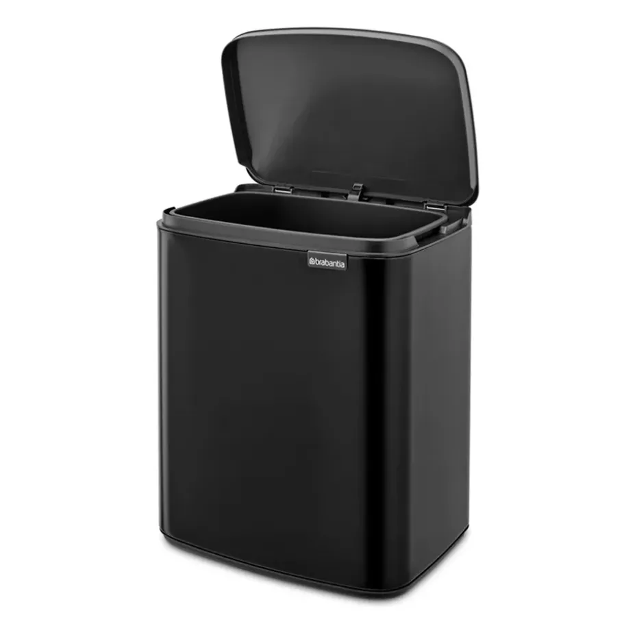 Bo waste bin 12 L, Matte black