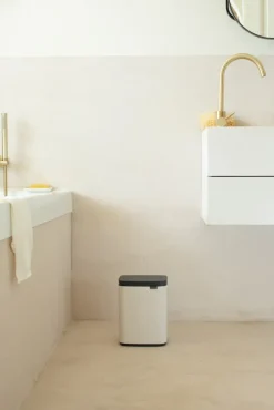 Bo waste bin 4 L, Soft beige