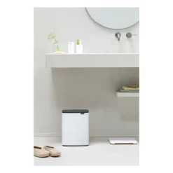 Bo waste bin 12 L, White