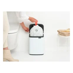 Bo waste bin 7 L, White