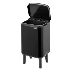 Bo waste bin high 4 L, Matte black