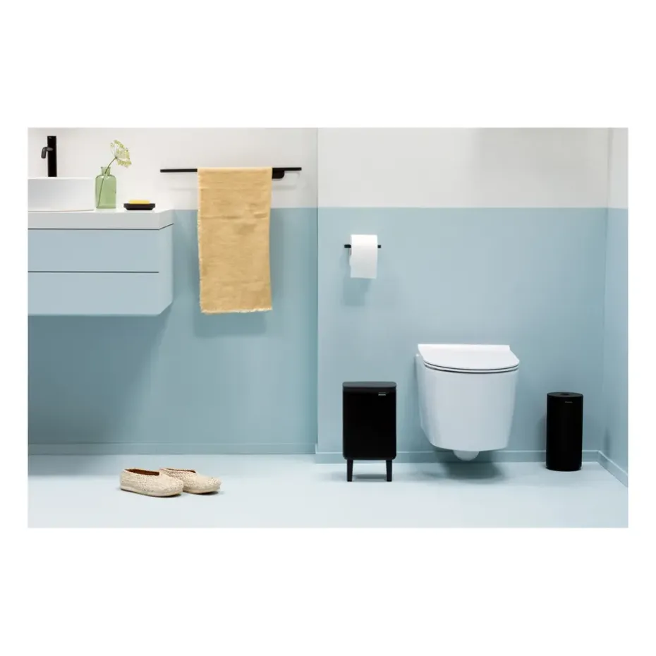 Bo waste bin high 4 L, Matte black
