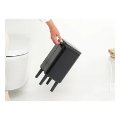 Bo waste bin high 4 L, Matte black