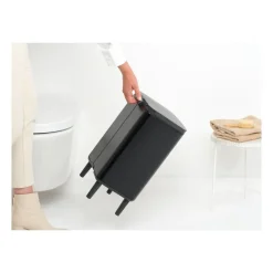 Bo waste bin high 12 L, Matte black