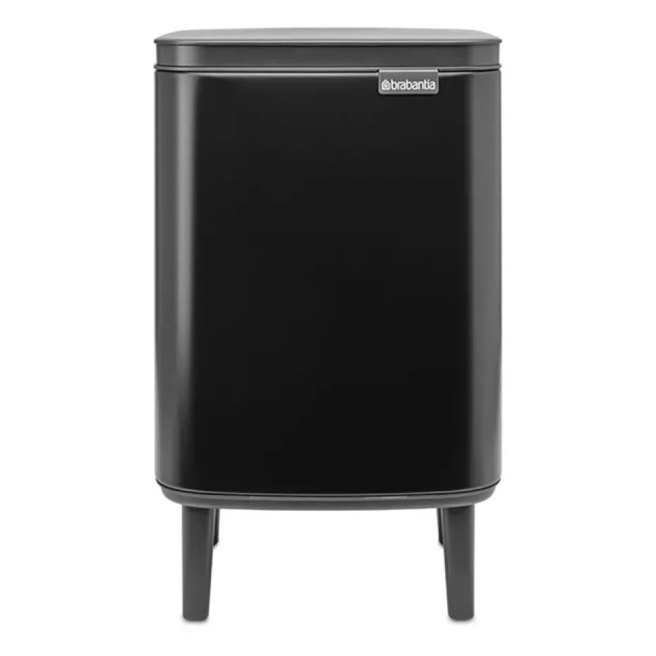 Bo waste bin high 7 L, Matte black